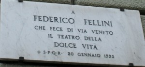 Federico Fellini e Via veneto